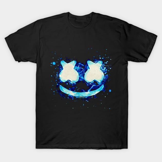 Smile On You Marshmello T-Shirt by Zachariya420